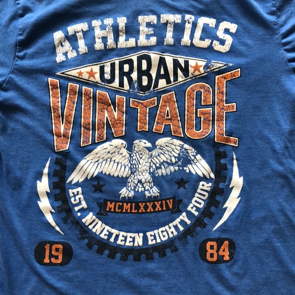 Urban Vintage men’s blue tshirt - Picture 3 of 7